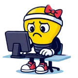 ADHDappi character looking overwhelmed, representing ADHD executive function overload and task paralysis