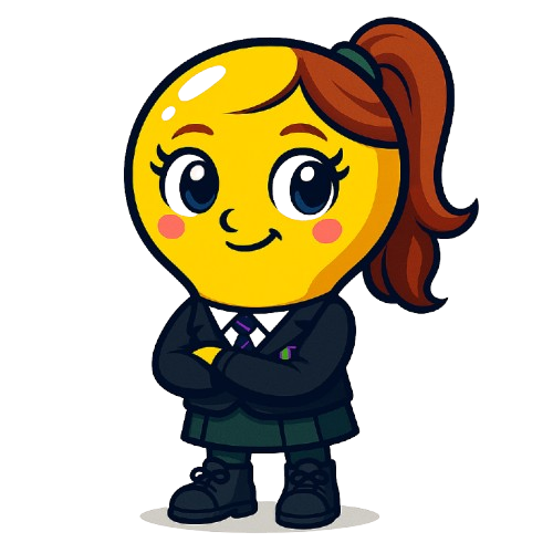 Female adhdappi character representing autism in woman